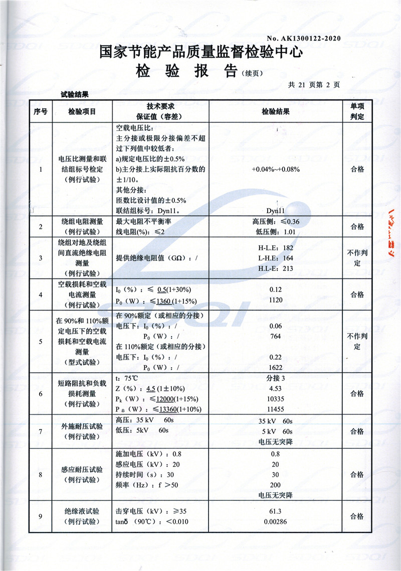高低压试验报告-S11-1250揭西揭西揭西油浸式变压器-2.jpg